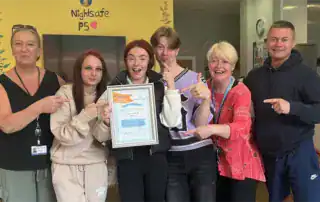 Nightsafe recognised for outstanding support to homeless young people in Blackburn with Darwen