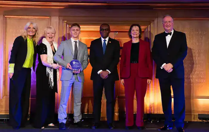 Nightsafe youngster honoured at Centrepoint Awards